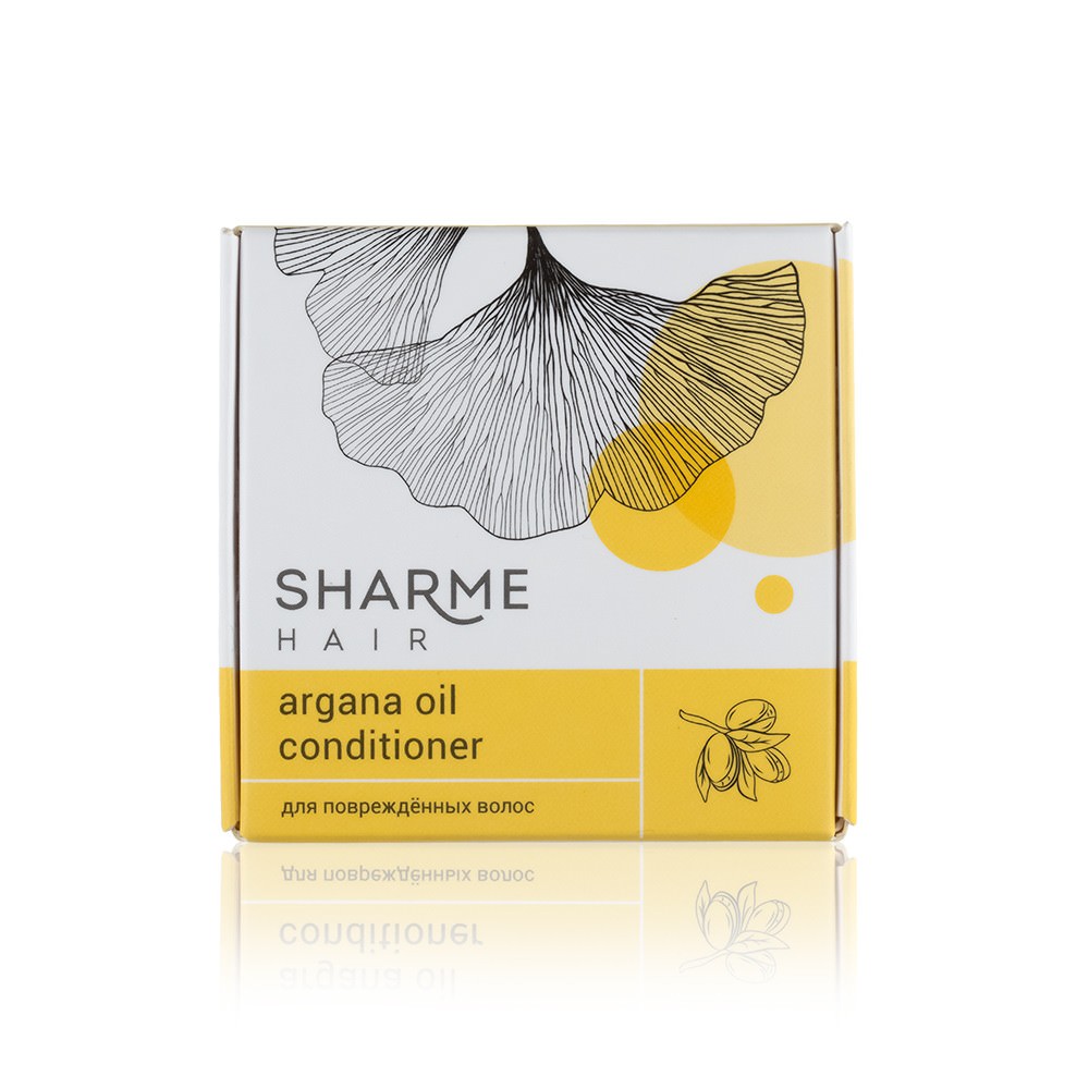 Натуральный твердый кондиционер Sharme Hair Argana Oil (Аргановое масло) по  цене 590 руб. - купить в Елабуге ☛ Доставка ☆ Интернет-магазин «EcoGreenDom»